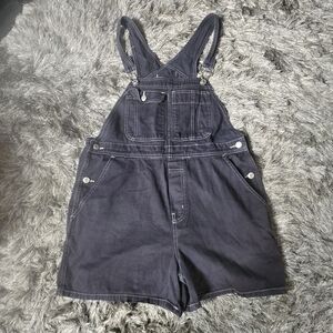 GAP Charcoal Cotton Overalls